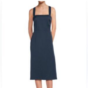 midi cobalt blue dress Mierah Halter Midi Dress - Cobalt Blue